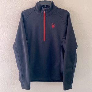 Spyder Medium Mens 1/4 zip pullover NWOT